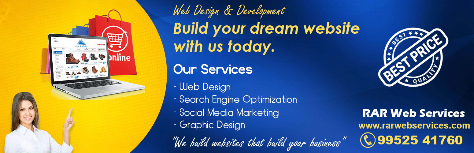 RAR Web Services, Web Design, SEO, SMM Service in Chennai