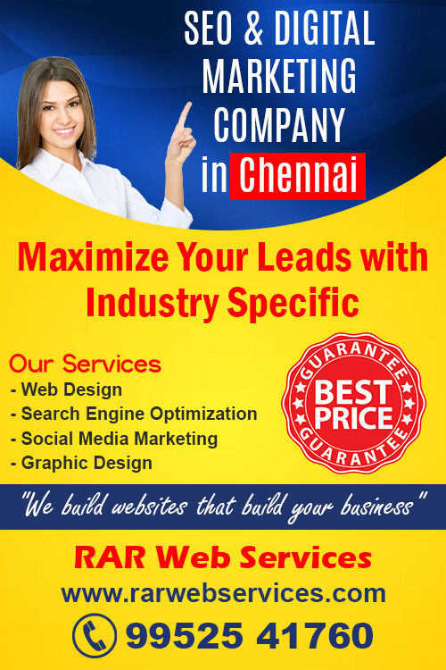 RAR Web Services, Web Design, SEO, SMM Service in Chennai